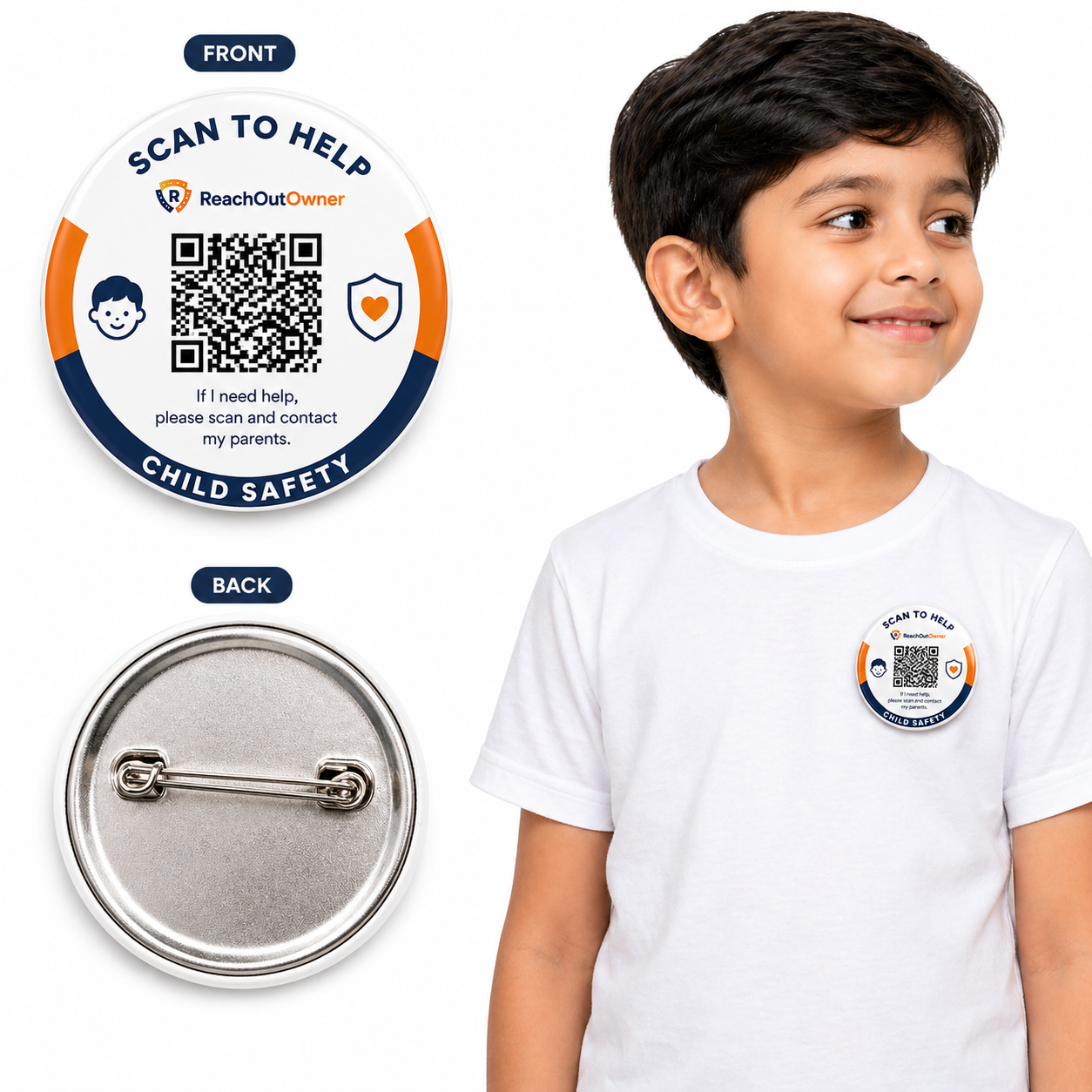 Kids Safety QR