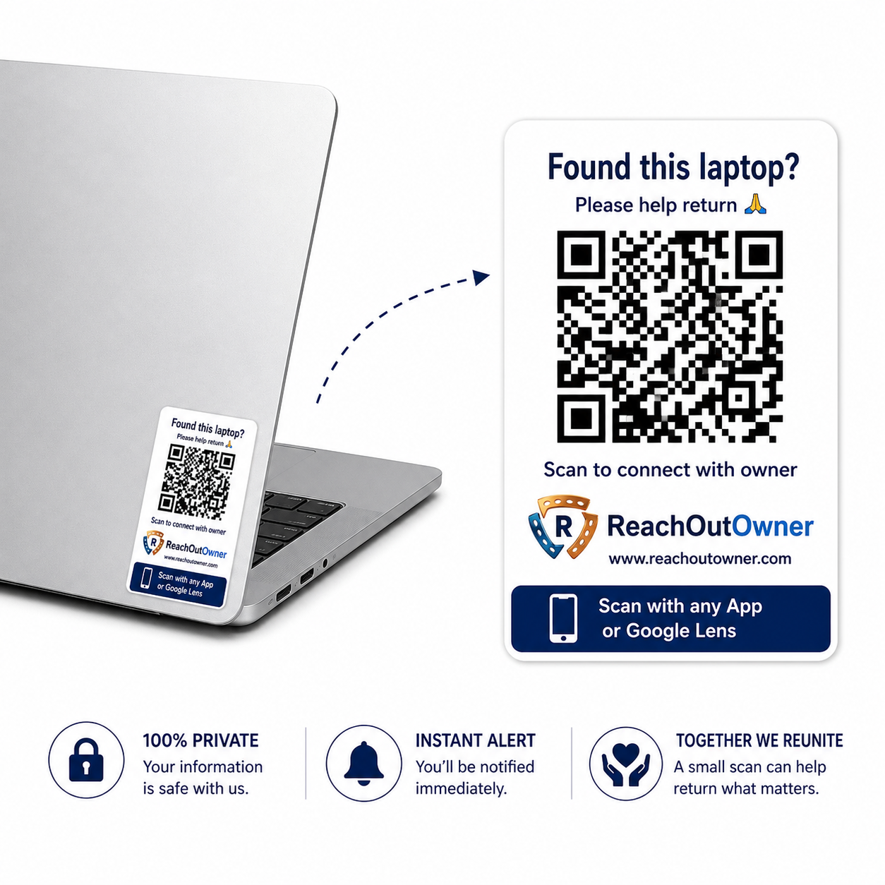 Laptop Safety QR